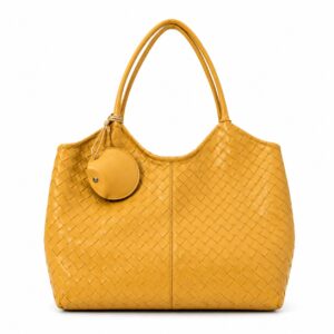 Luxury hand-woven tote bag